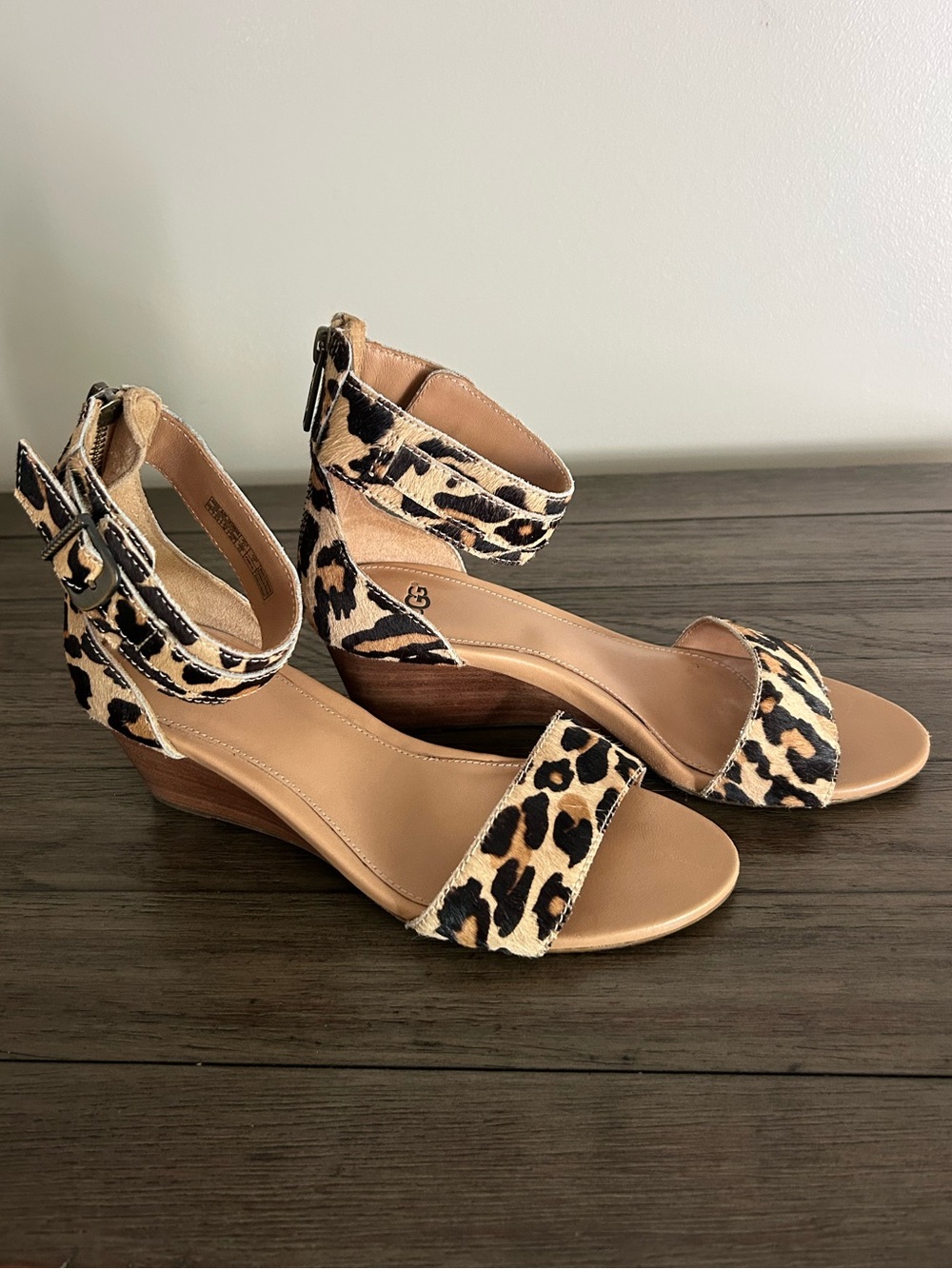 Ugg Leopard Char Wedge